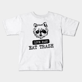 eat trash Kids T-Shirt